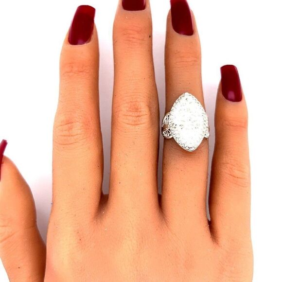 Simple Sterling Silver 925 Ring - Picture 8 of 9